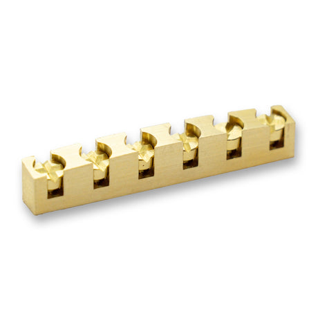 Brass Individual Height Adjustable Guitar Nut 43mm - Parts - WM Guitars
