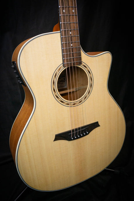 Bromo Appalachia BAA2 CE Grand Auditorium Electro Acoustic Guitar - Acoustic Guitars - Bromo