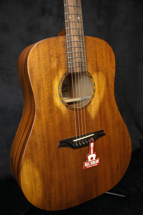 Bromo BAR1HM Acoustic Guitar – All Solid Mahogany Dreadnought - Acoustic Guitars - Bromo