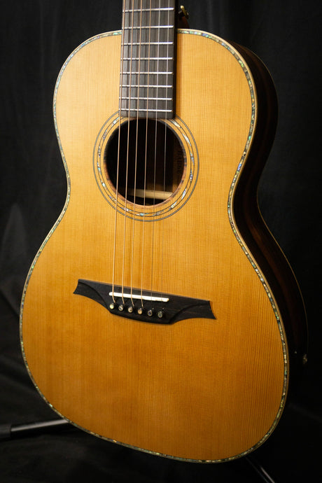 Bromo BAR6E Parlour Electro Acoustic Guitar - Acoustic Guitars - Bromo