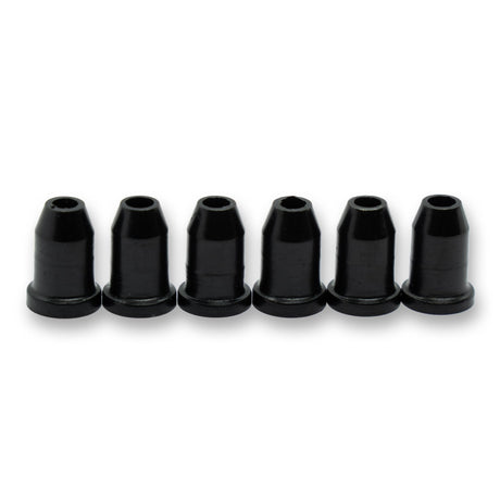 Conical String Through Ferrules x6 (Various Finishes) - Parts - WM Guitars