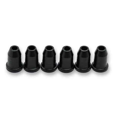 Conical String Through Ferrules x6 (Various Finishes) - Parts - WM Guitars
