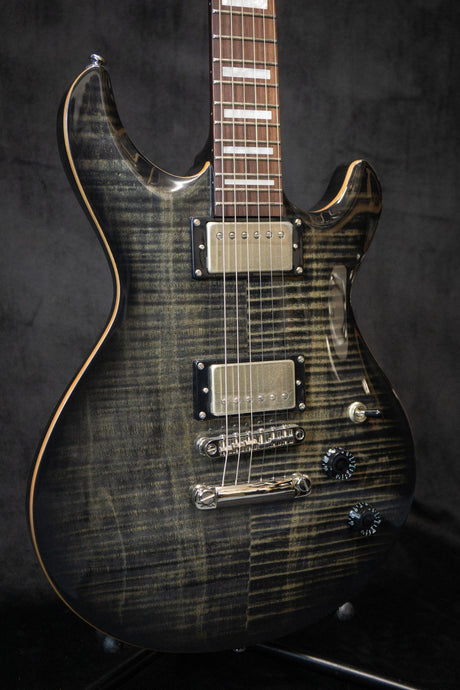 Cort M600 Electric Guitar Trans Black - Electric Guitars - Cort