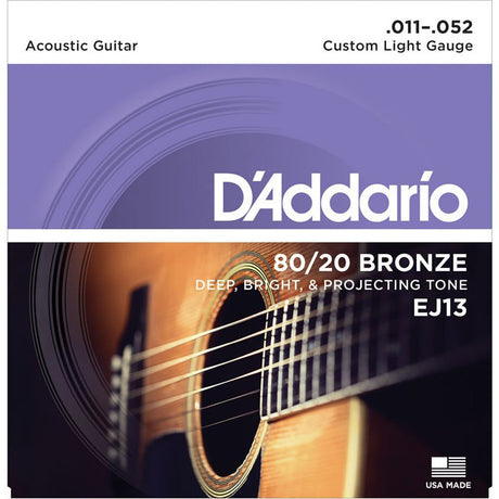 D'Addario 80/20 Bronze Acoustic Guitar Strings - Strings - D'Addario