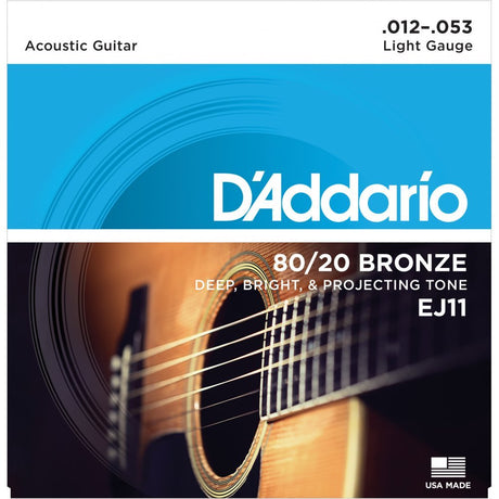 D'Addario 80/20 Bronze Acoustic Guitar Strings - Strings - D'Addario