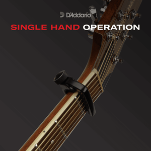 D'Addario Capo Lite (Black) - Capos - D'Addario