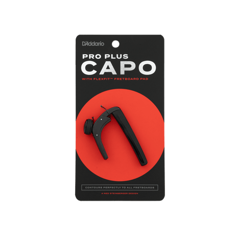 D'Addario Pro Plus Capo (Black) - Capos - D'Addario