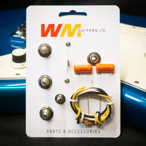 Deluxe Stratocaster Gilmour Mod Wiring Upgrade Kit (CTS, Sprague, Oak Grigsby, Puretone) - Parts - WM Guitars