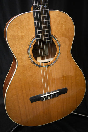Dowina Granadillo OM - H Master Series Hybrid Guitar (Cedar & Granadillo) - Acoustic Guitars - Dowina