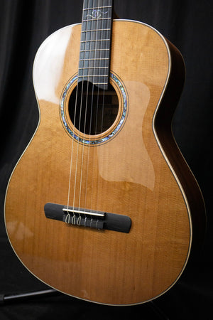 Dowina Granadillo OM - H Master Series Hybrid Guitar (Cedar & Granadillo) - Acoustic Guitars - Dowina