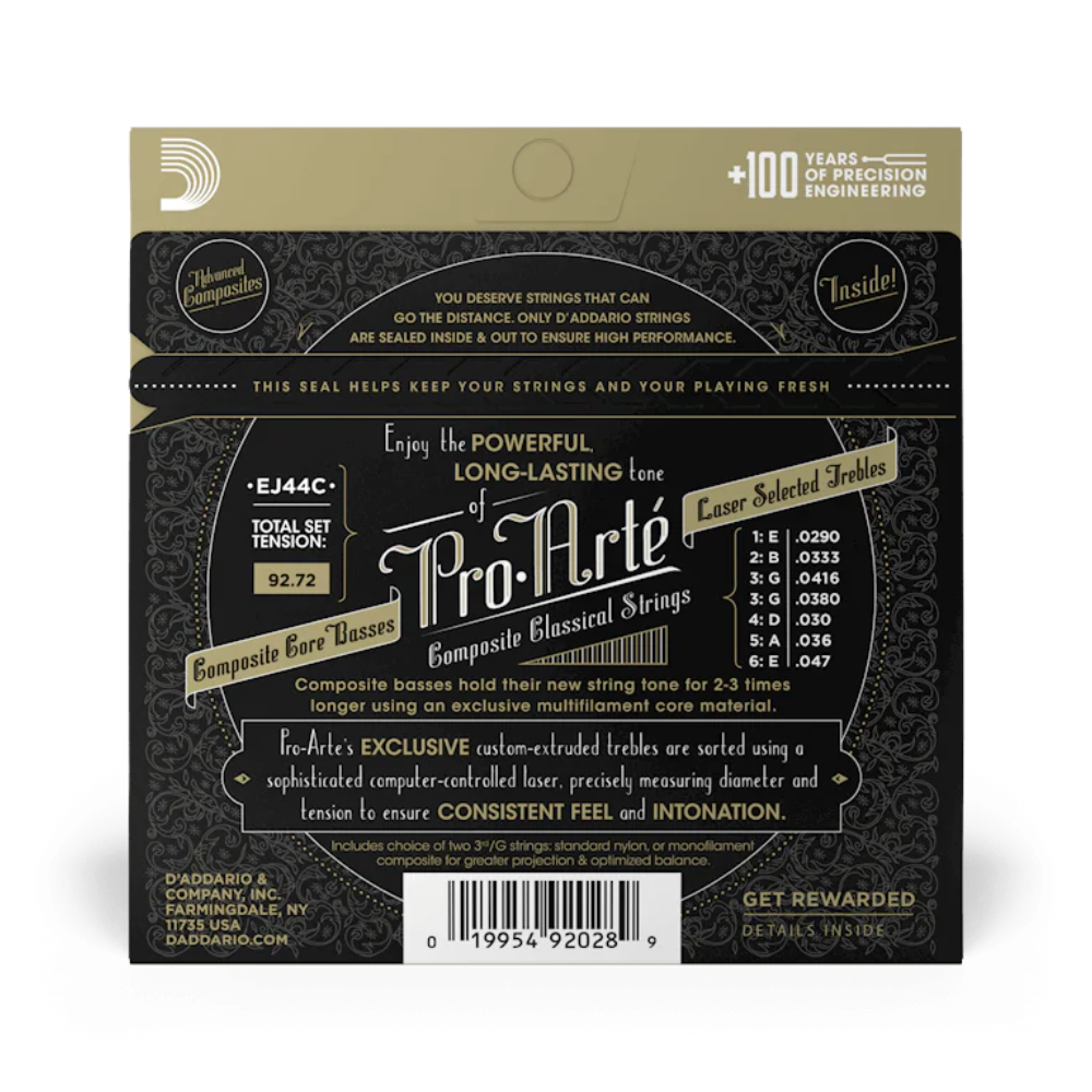 D'Addario Composite Core Classical Guitar Strings