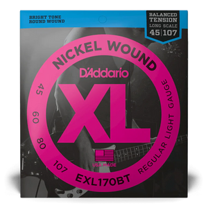 D'Addario XL Nickel Wound Bass Strings