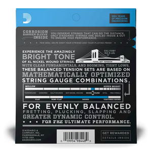 D'Addario XL Nickel Wound Bass Strings