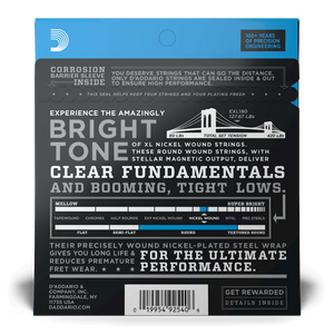 D'Addario XL Nickel Wound Bass Strings