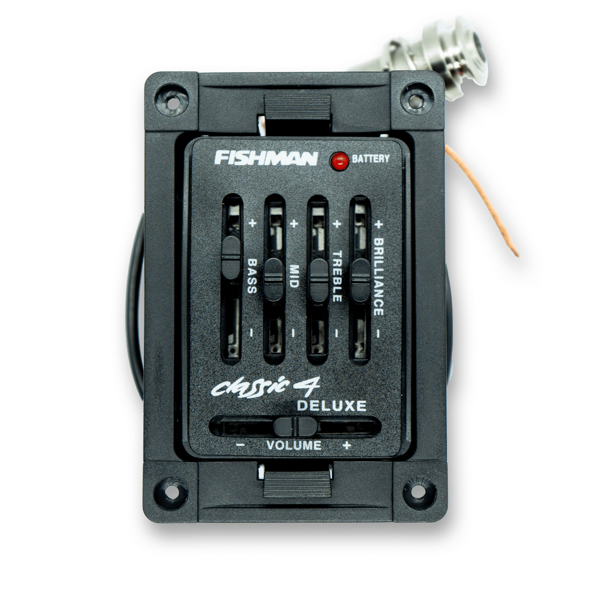 Fishman Classic 4 Acoustic Guitar Preamp Kit - Pickups - WM Guitars