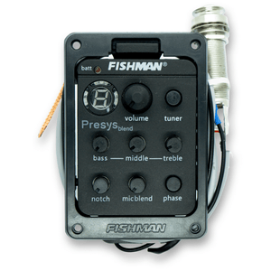 Fishman Presys Blend Acoustic Guitar Pickup & Preamp - Pickups - Fishman
