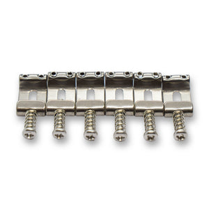 Folded Titanium Saddles (Various String Spacings) - Parts - WM Guitars