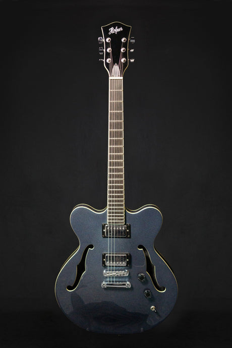 Höfner Verythin UK Exclusive Semi Acoustic Guitar (Pearl Blue) - Semi-Hollow - Höfner