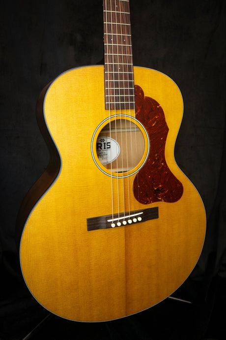 Iris AB Natural Model Small Jumbo Acoustic Guitar - Acoustic Guitars - Iris