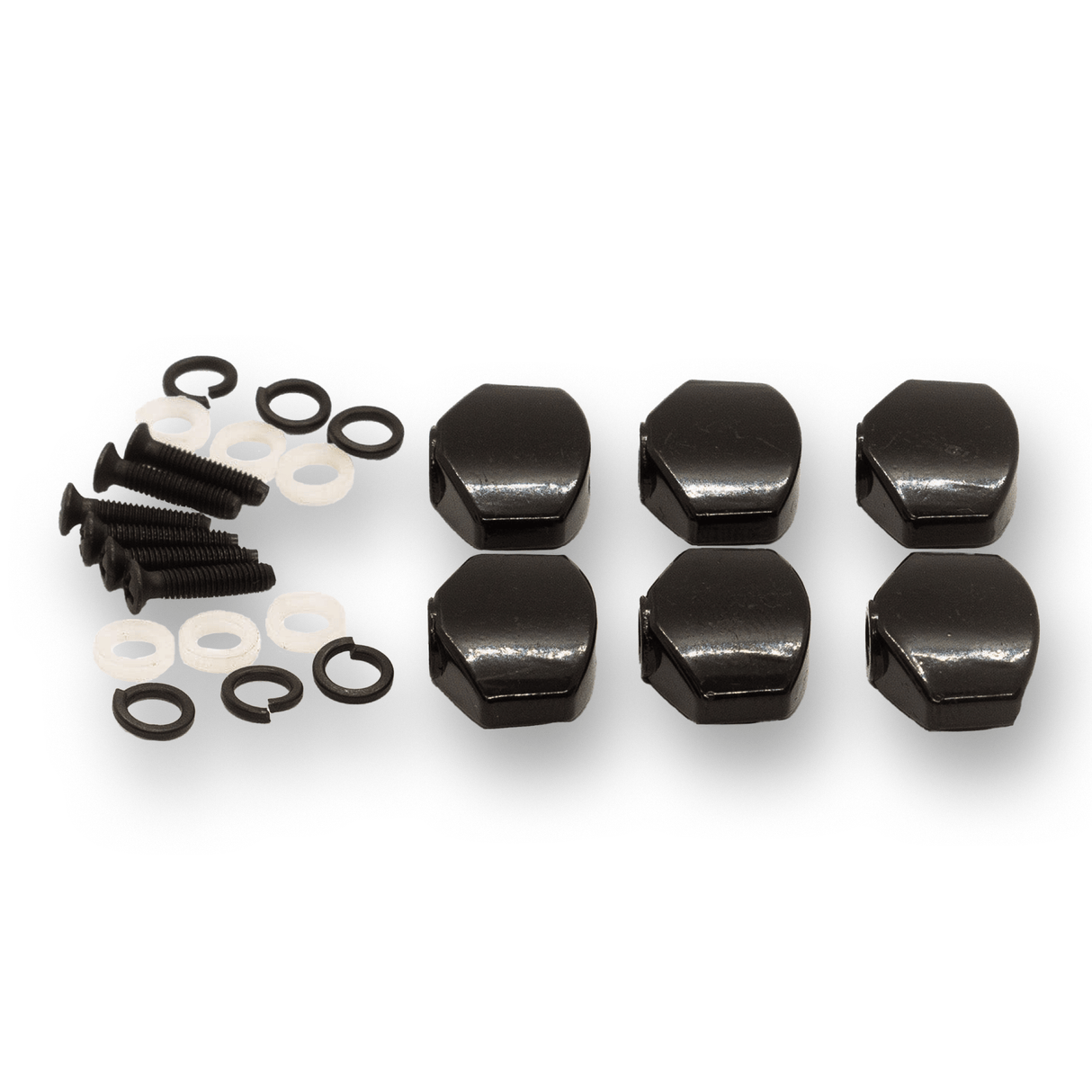 Machine Head Buttons and Fittings x6 Schaller Mini Style (Various Finishes) - parts - WM Guitars