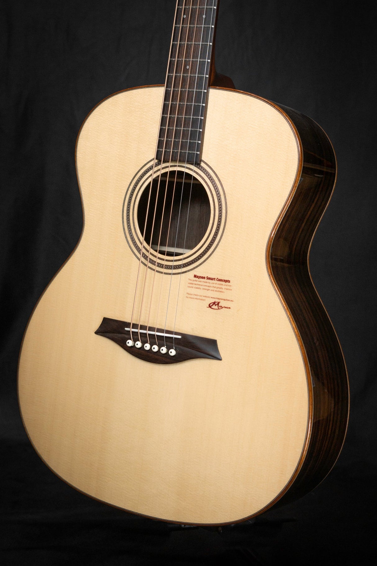 Mayson BM5 Spruce Baritone Acoustic - Acoustic Guitars - Mayson