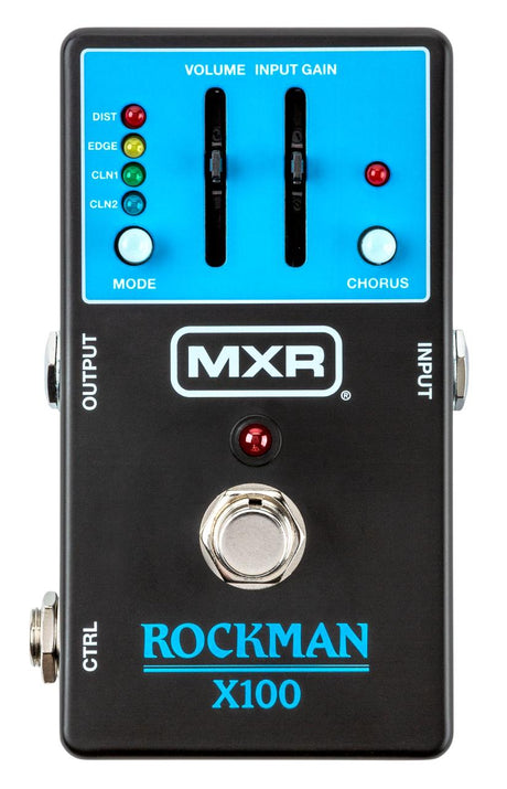 MXR X100 Rockman Guitar Pedal (80's sound in a box) - Effect Pedals - MXR