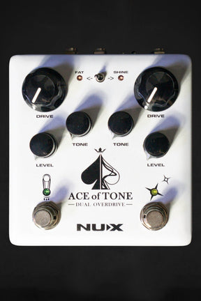 NU-X Ace Of Tone Dual Overdrive Pedal - Effects Pedals - NU-X