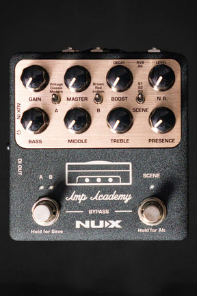 NU-X Amp Academy Modelling Pedal - Effects Pedals - NU-X