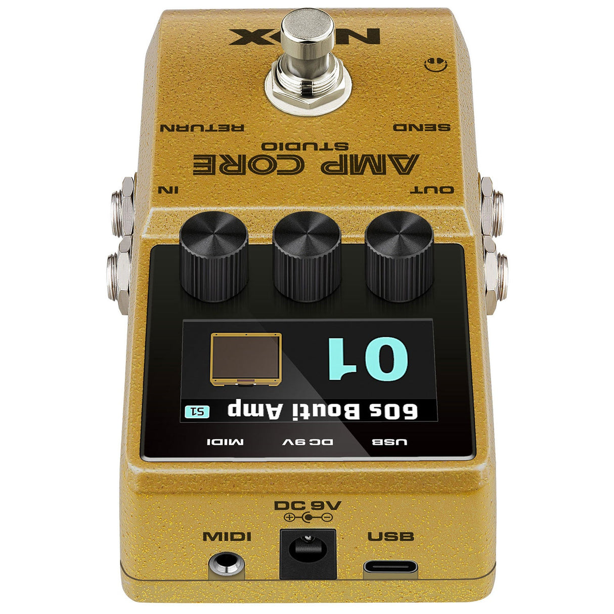 NU - X Amp Core Studio Guitar Pedal - Effects Pedals - NU - X