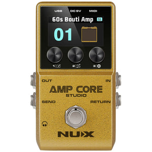 NU - X Amp Core Studio Guitar Pedal - Effects Pedals - NU - X