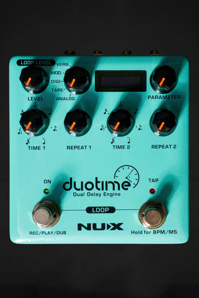 NU-X DuoTime Dual Delay Engine - Effects Pedals - NU-X