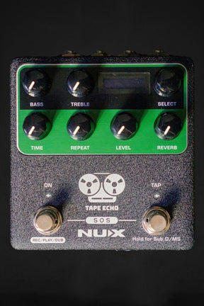NU-X Tape Echo Emulator Pedal - Effects Pedals - NU-X
