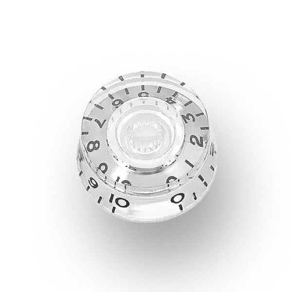 Potentiometer Speed Knobs (Transparent White)