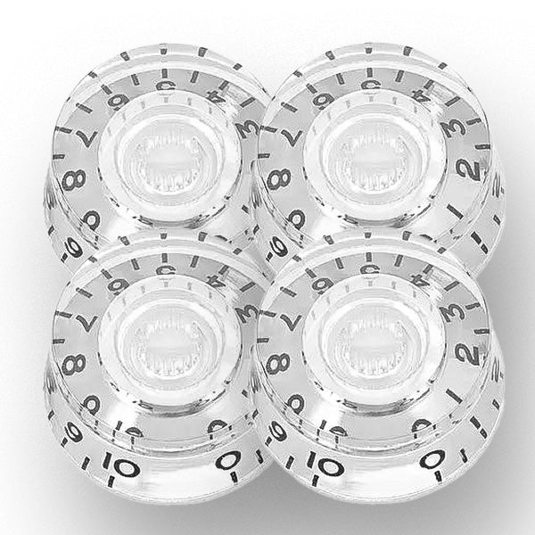 Potentiometer Speed Knobs (Transparent White)
