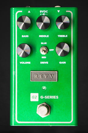 Revv G2 Dynamic Overdrive Pedal (V2) - Effects Pedals - REVV