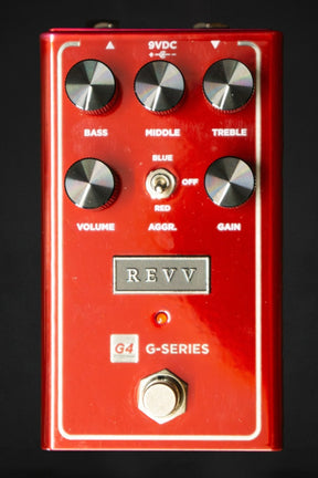 Revv G4 Fat Amp Distortion Pedal V2 - Effects Pedals - REVV