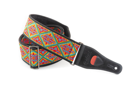 RightOn! Hafa Red Guitar & Bass Strap - Straps - RightOn!