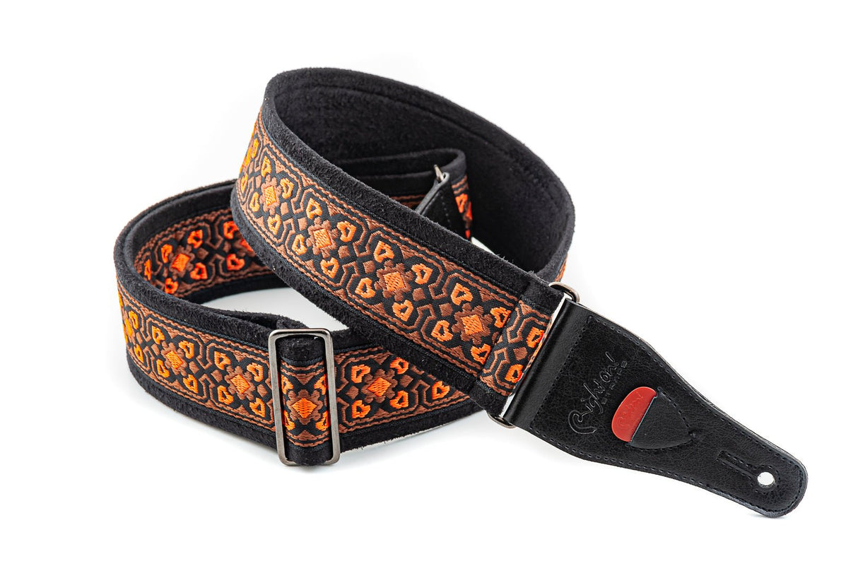 RightOn! Jazz Guitar & Bass Strap - Glastonbury II - Straps - RightOn!