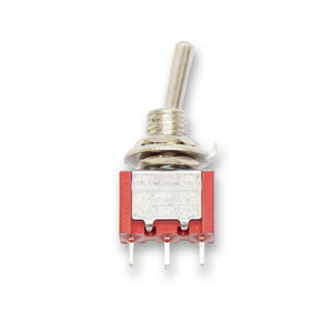 SPDT ON/ON Momentary Mini Toggle Switch (3 Pole) - Parts - WM Guitars