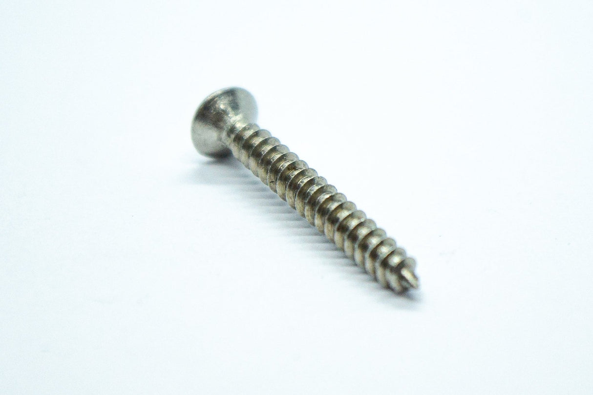 Strap Lock Button & Screw Set (Chrome) x 2 - Parts - WM Guitars