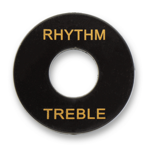 Toggle Switch Surround (Black) - WM Guitars