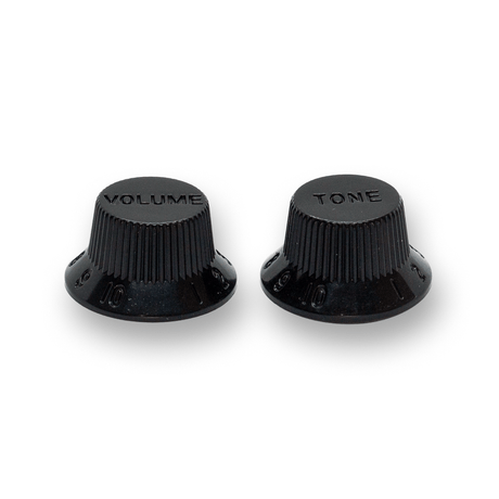 Top Hat Pot Knobs Strat Style (Various Colours) - Parts - WM Guitars