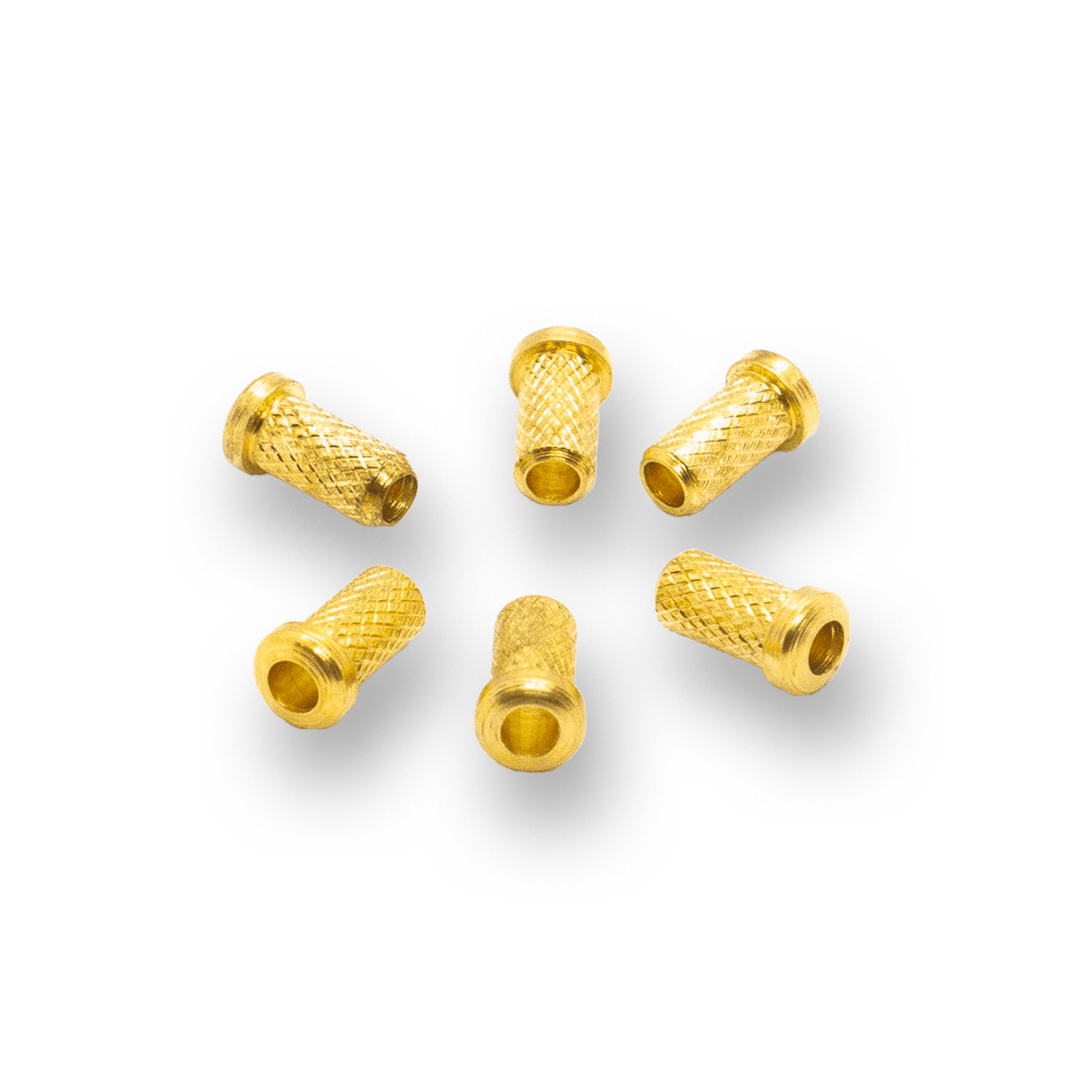 Top Mount String Through Ferrules (Various Finishes) - parts - WM Guitars