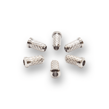 Top Mount String Through Ferrules (Various Finishes) - parts - WM Guitars