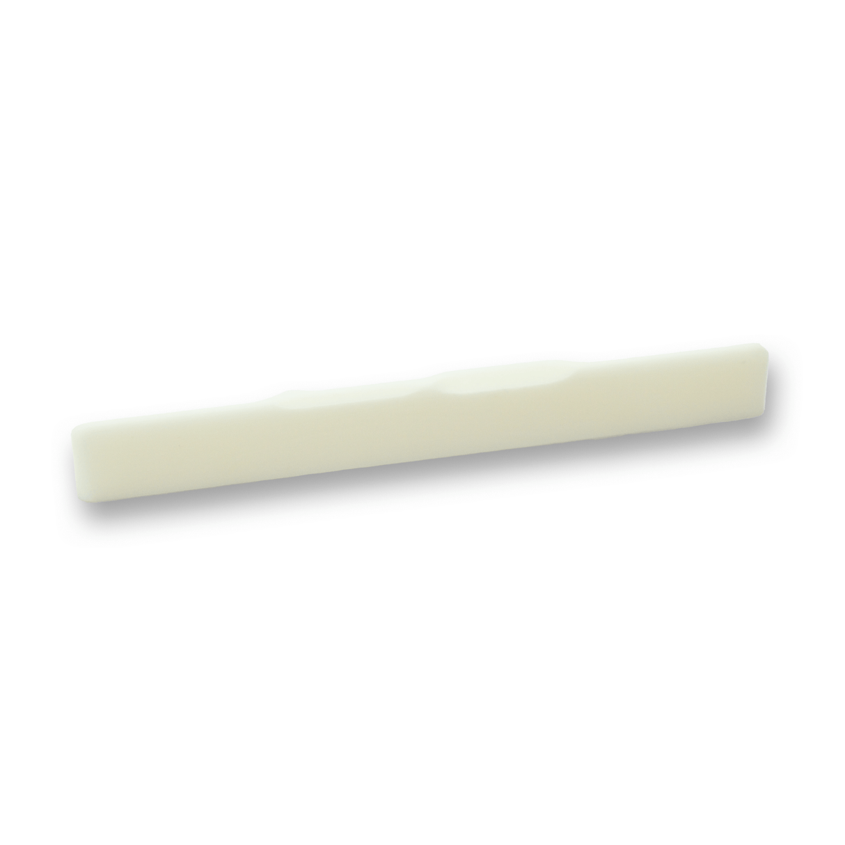Ukulele Bone Saddle 62mm (Bleached) - Parts - WM Guitars