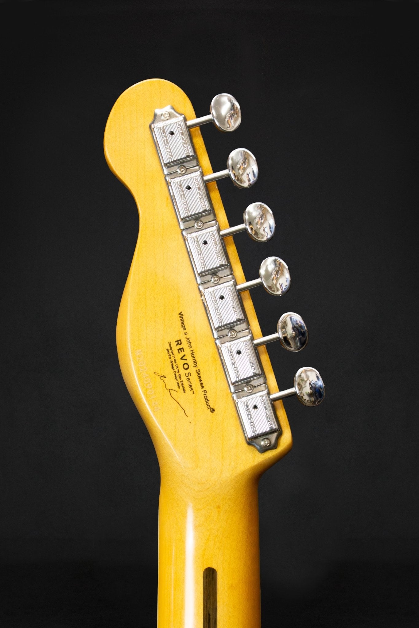 Vintage REVO Series 'Trio' Electric Guitar Honeyburst - Electric Guitars - Vintage