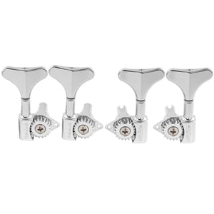 Wilkinson 2R2L 20:1 Ratio Open Gear Bass Machine Heads - Parts - Wilkinson