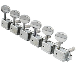 Wilkinson Deluxe Vintage 6 - on - a - strip In line Split Shaft Machine Heads - Parts - Wilkinson
