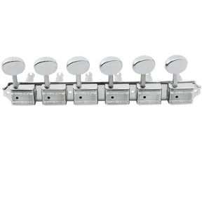 Wilkinson Deluxe Vintage 6 - on - a - strip In line Split Shaft Machine Heads - Parts - Wilkinson