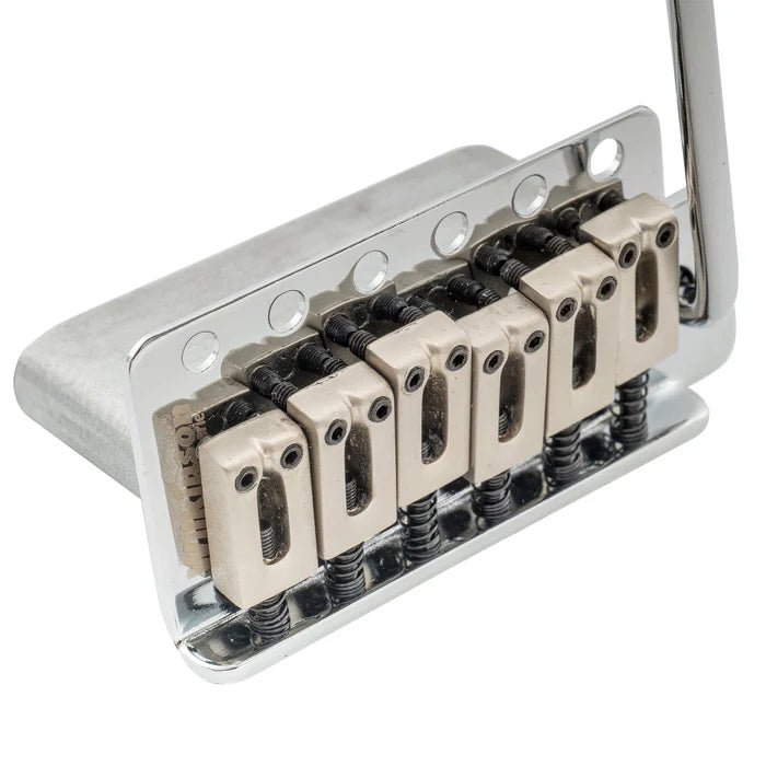 Wilkinson M Series 52.5mm 6 - Screw Modern Style Saddle Guitar Tremolo Bridge - Parts - Wilkinson